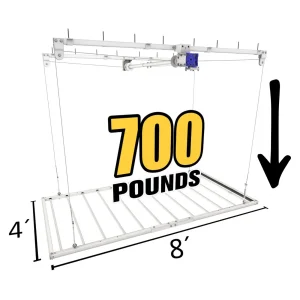 E-Z Lift 11’ Drop 4' x 8' PRO - No