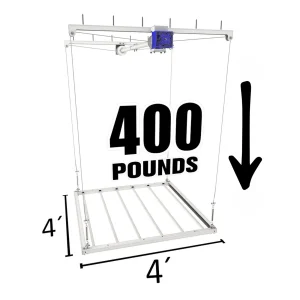4’x4′ E-Z Lift – 8′ Drop - Yes